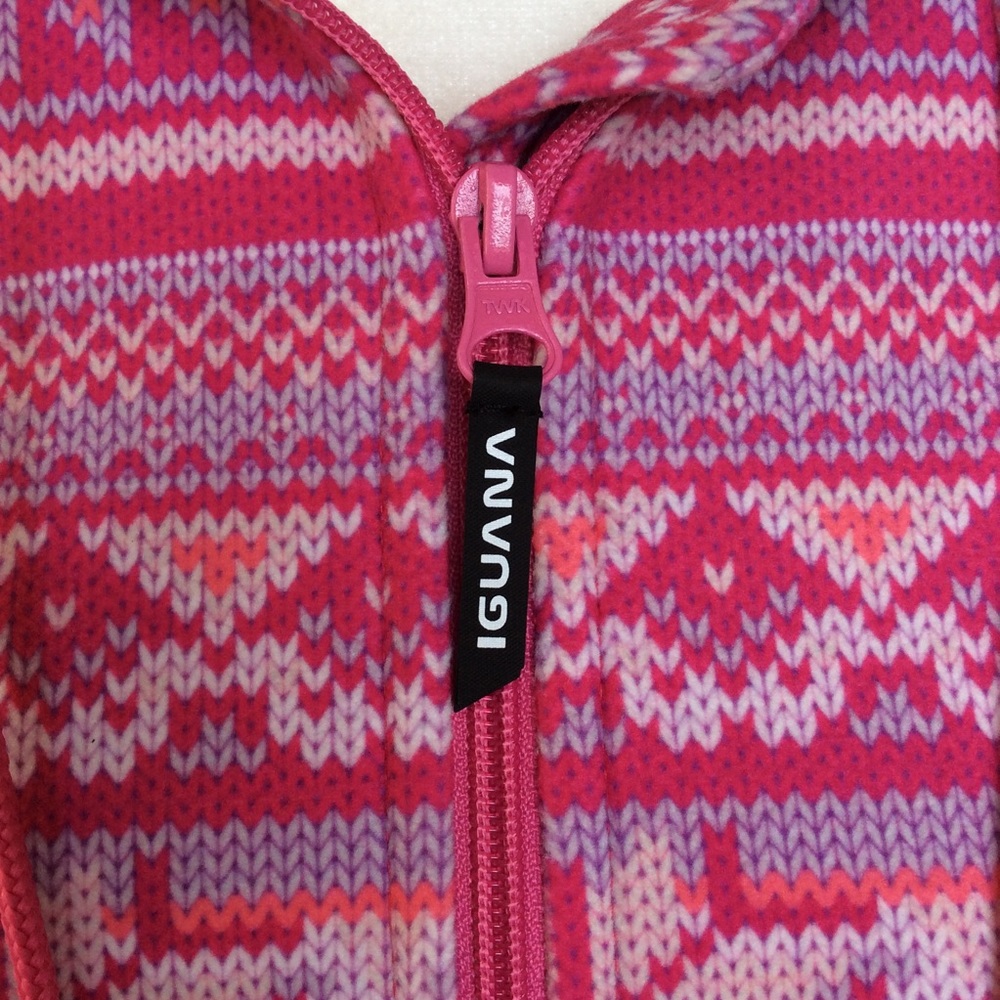 IGUANA LIFE WEAR PINK HOODIE - Picture 4 of 8